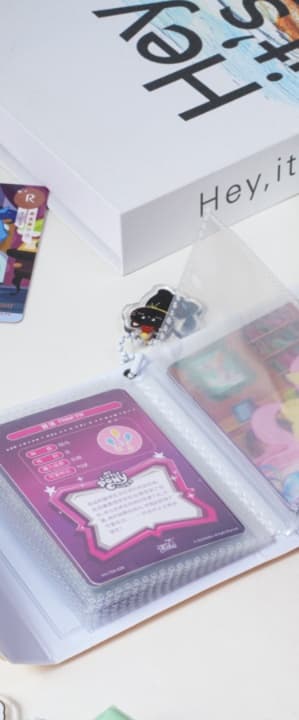 アルバム かわいい動物キャラクターの収納製本アルバム