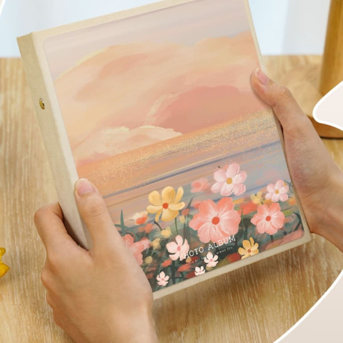 アルバム リング 夕焼け花畑