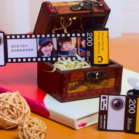 アルバム レトロフィルム風写真アルバム