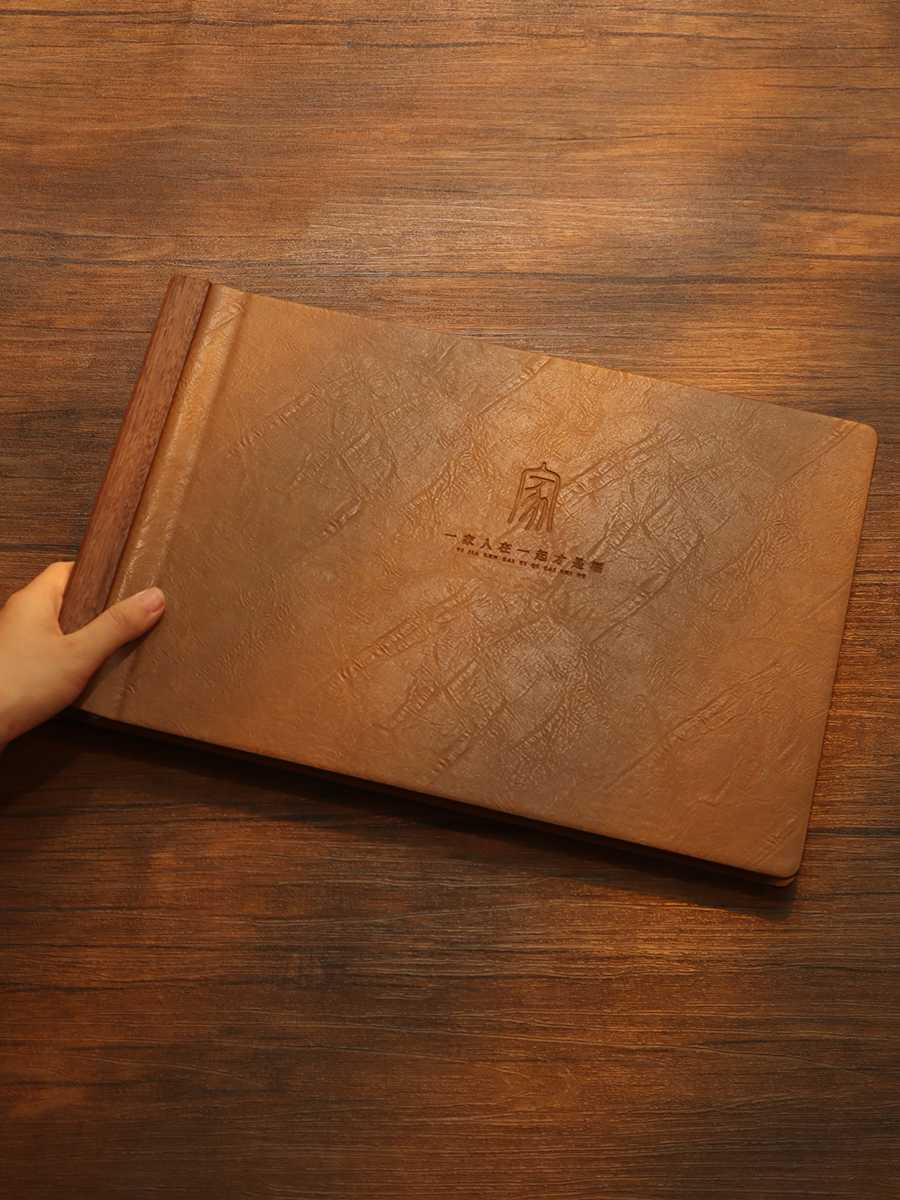 アルバム 製本 伝統和風思い出記録帳