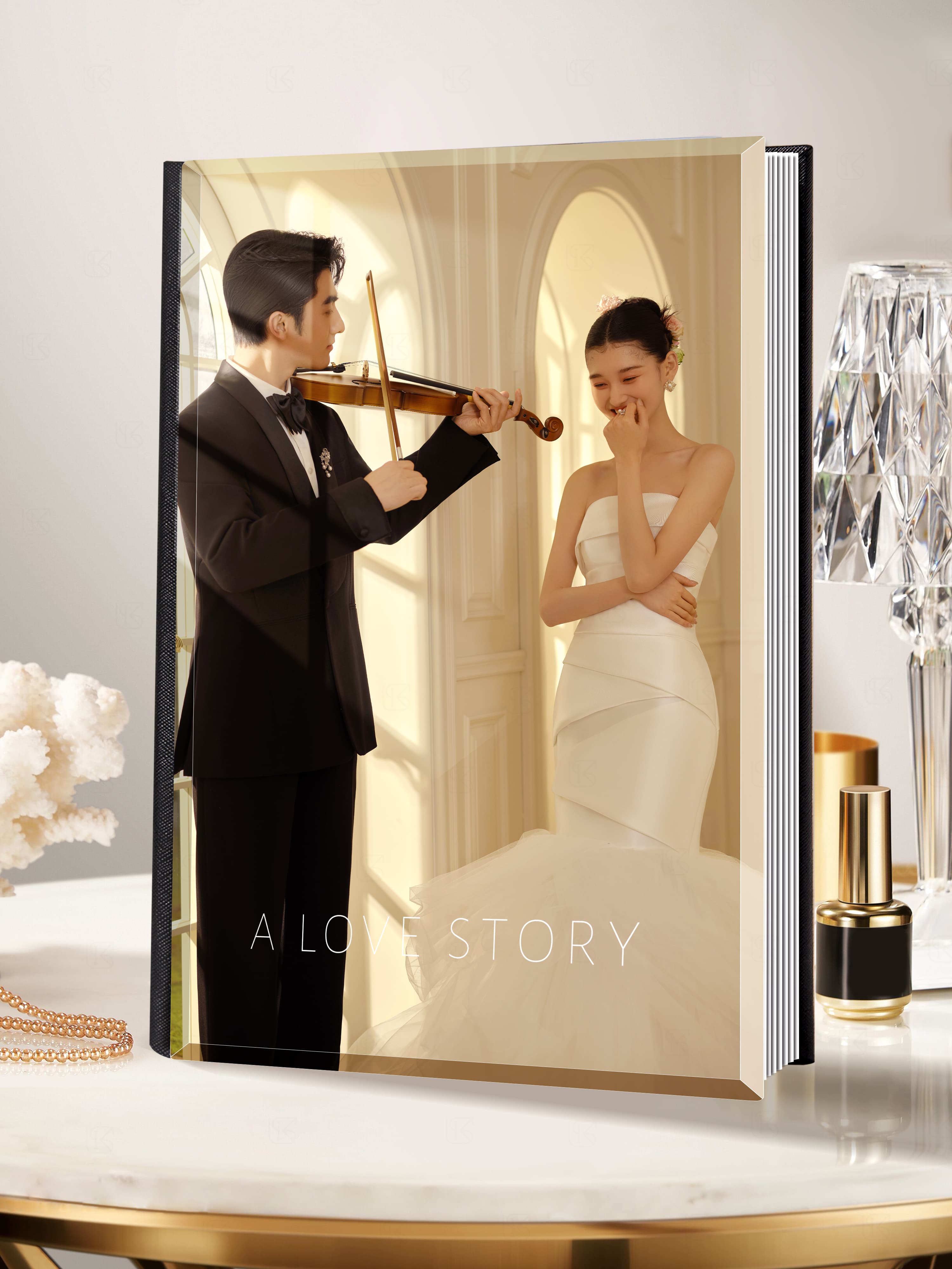 アルバム 思い出の宝箱 製本 上質婚礼アルバム